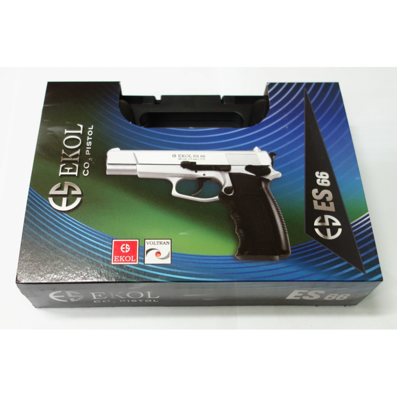 Пистолет  Ekol ES 66 к.4,5 в кейсе