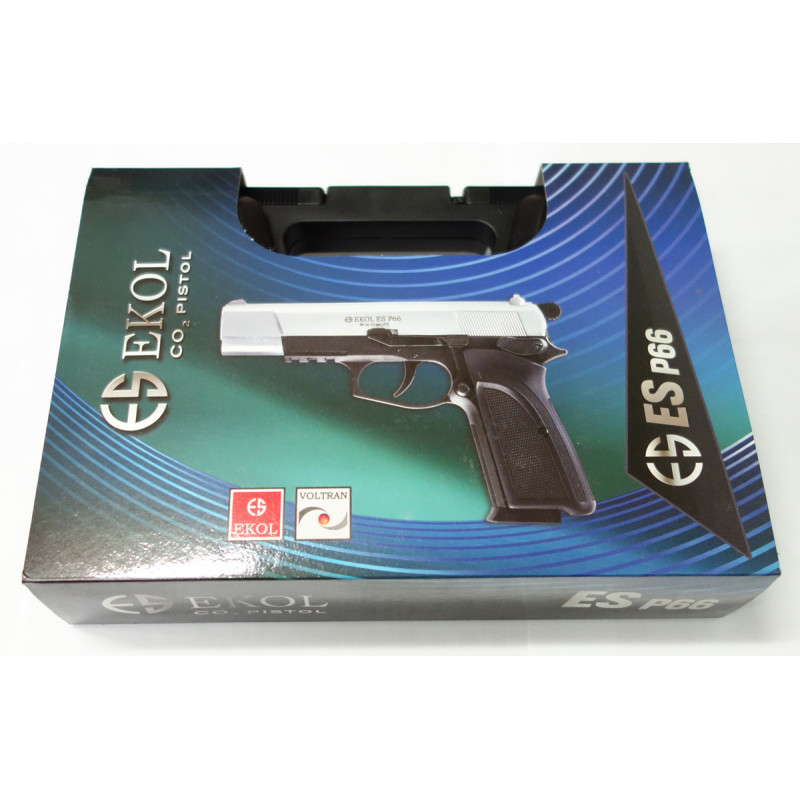 Пистолет  Ekol ES Р66 к.4,5 в кейсе