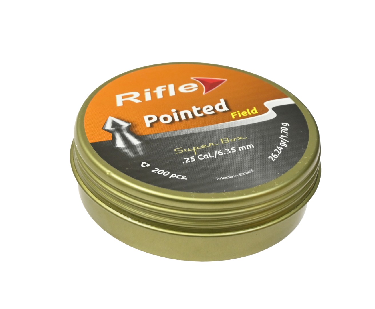 Пули RIFLE Fieid Senes Pointed  кл 6,35(200)1,7гр