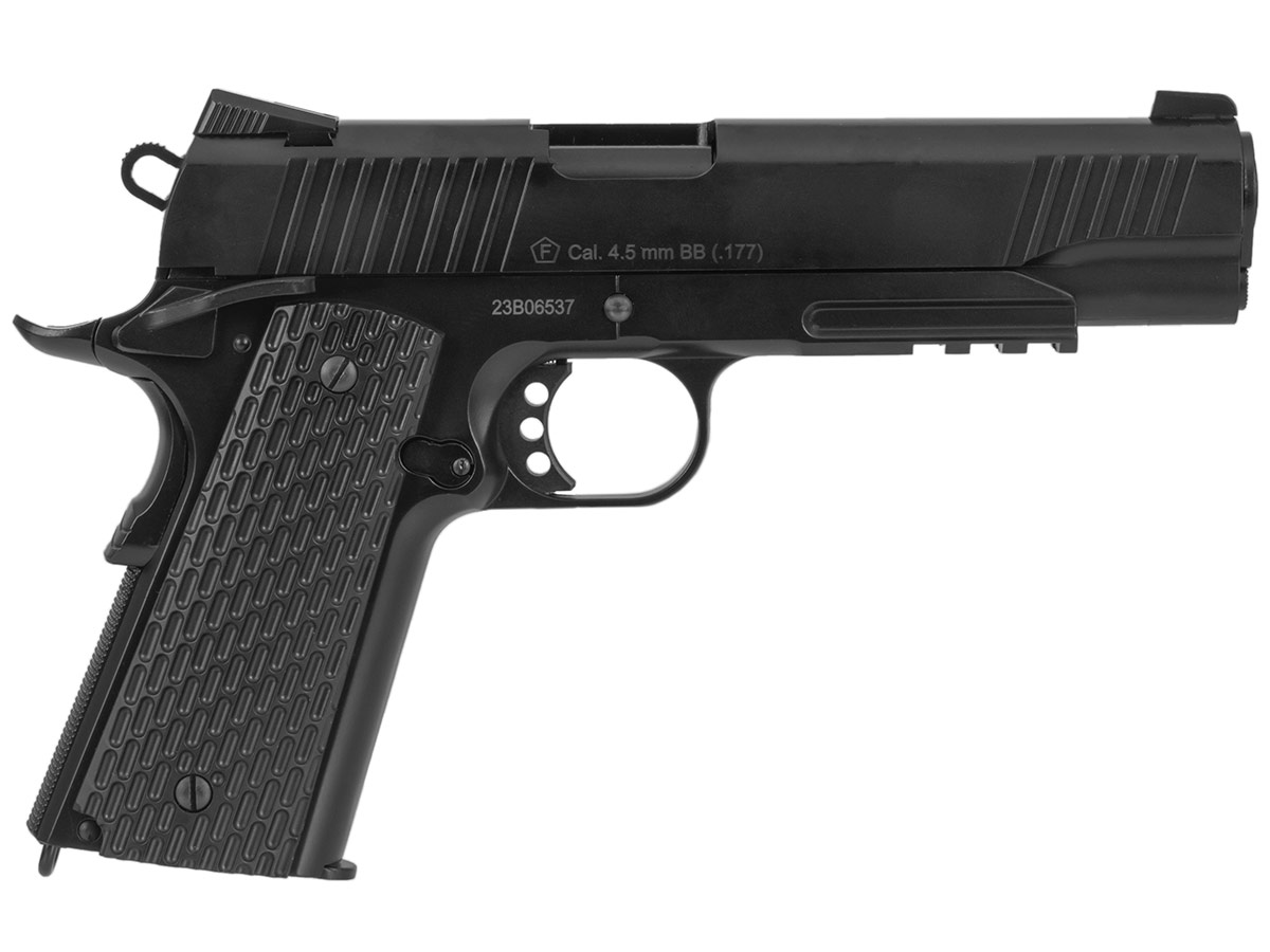 Пистолет пневм Stalker STCT (Colt 1911 Takt) к 4,5 12г СО2,металл,магаз 17 шарик,черный